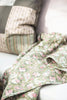 Quilt groen met faded rose paisley