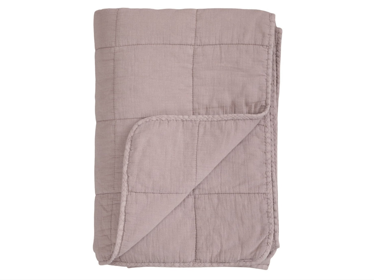 Quilt – Støvet Rosa - VIAMAJA.DK