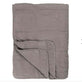Quilt tæppe – 130x180cm - Vintage quilt smoke - VIAMAJA.DK