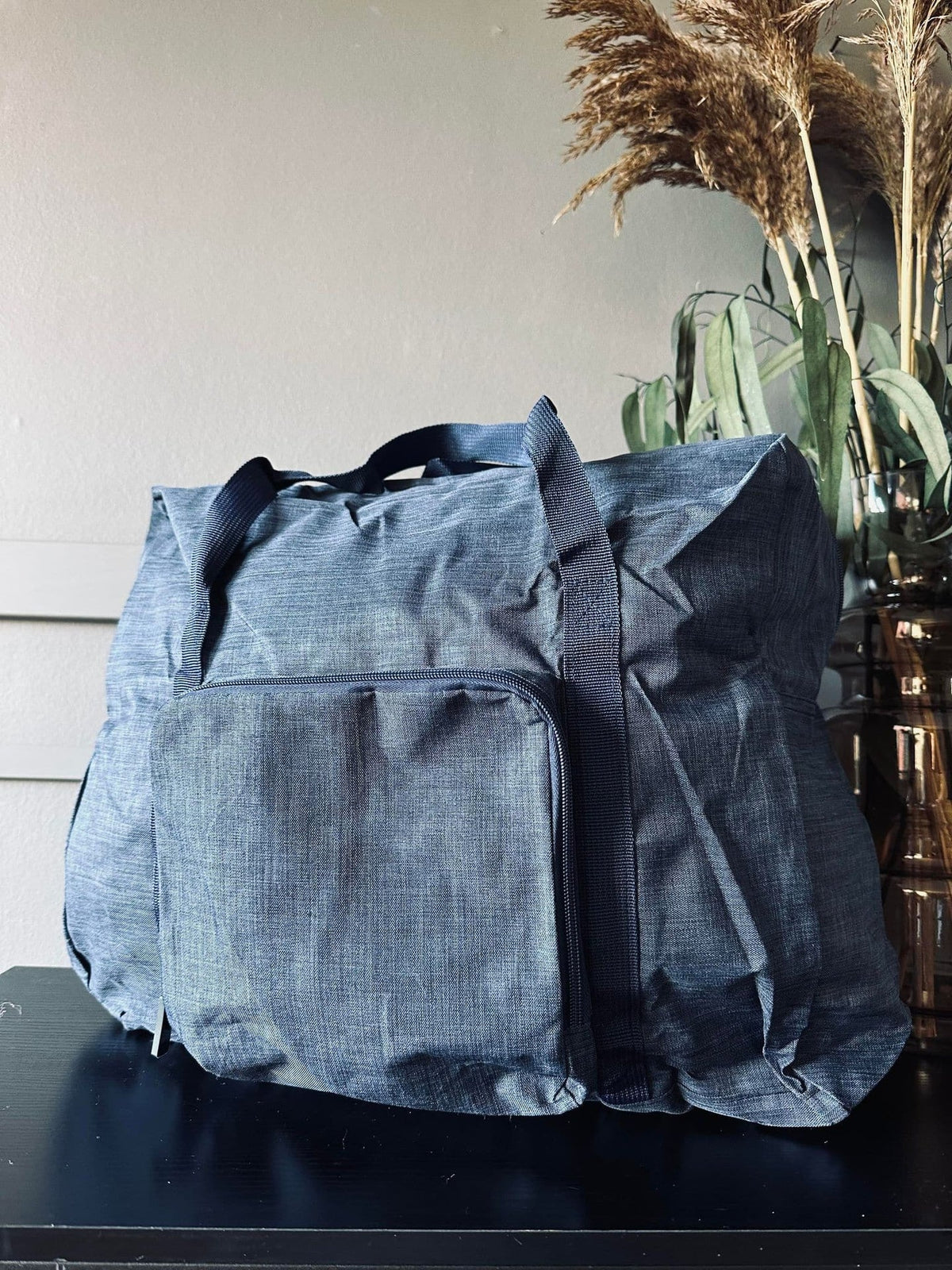 Rejsetaske Nylon Blå - Godkendt til håndbagage - VIAMAJA.DK