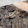 Ring m. oneindigheidsteken - Verguld