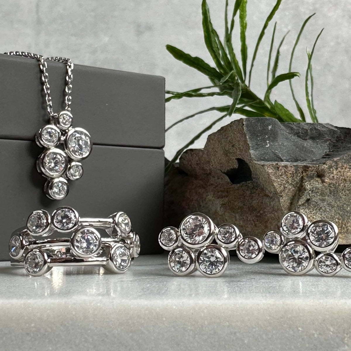 Ring Miriam Clear - Sterling Silver - VIAMAJA.DK