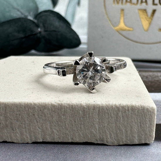 Ring Olivia Sterling sølv - VIAMAJA.DK