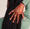 Ring organisch verguld