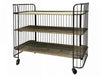 Rolwagen / tafel met 3 ruime planken