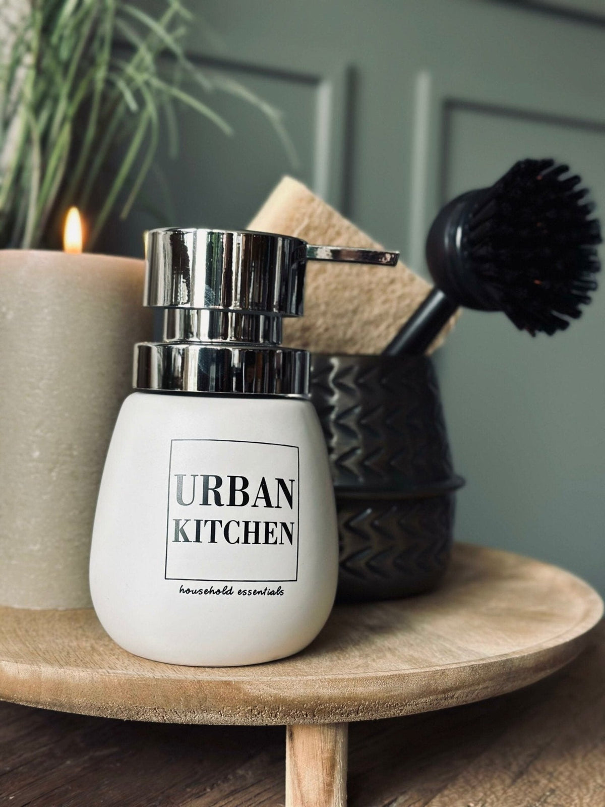Sæbedispenser KITCHEN - Hvid - VIAMAJA.DK