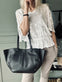 Shopper Aura – Soft black leather - VIAMAJA.DK