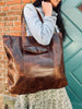 Shopper BIG BUFFALO – Donker urban buffelleer