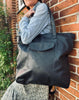 Shopper BIG BUFFALO - Zwart buffelleer