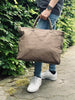 Shopper - Brown canvas