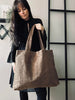 Shopper Brown pluche