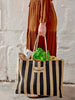 Shopper Zwarte strepen