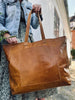 Shopper XL OLINE Cognac – Buffelleer
