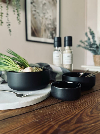 Skål – Black stone 750ml - VIAMAJA.DK