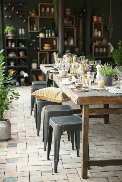 Skammel i metal - Industrielt design - VIAMAJA.DK