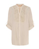 Blouse Celina met borduursel – Beige
