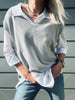 Shirt met vest – Onesize Norah grey