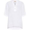 Blouse Vera linnenmix - Wit