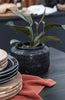 Plantenpot Akropolis verticaal patroon - handgemaakt