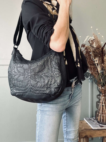 Skuldertaske Eva - Black - VIAMAJA.DK