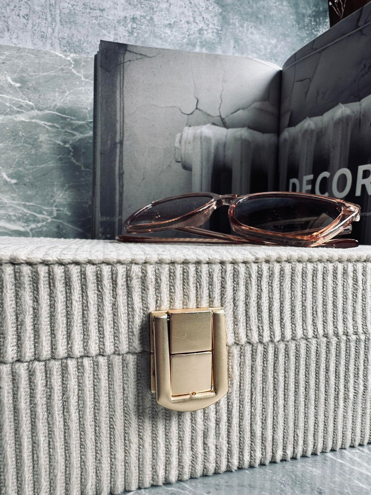 Smykkeskrin Norma Lys beige - VIAMAJA.DK
