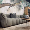 3-zits bank in stoer design - AFHAALAANBOD