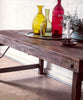Salontafel van rustiek gerecycled hout