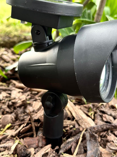 Solcelle lampe med jordspyd - Justerbar Tilbud 4 stk - VIAMAJA.DK