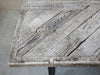Eettafel met houten blad