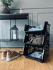 Stapelbare organizer - Zwart