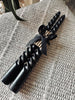 Stearinlys Gedraaid Black - 2 st.