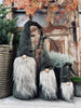 Grote Kerstman met baard - Velours 50cm