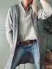 Gebreide vest – Mohair mix