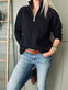 Sweatshirt black - VIAMAJA.DK
