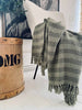 Tapijt van gerecycled katoen – Army Stripe