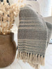 Kleed gerecycled katoen – Blauw mix