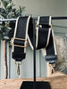 Tasriem Black m. beige rand