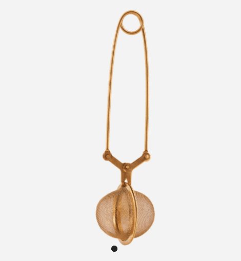 Tea Infuser - Mesh, Guld - VIAMAJA.DK