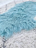 Tibetaans lamsvel - Turquoise - 2e sortering