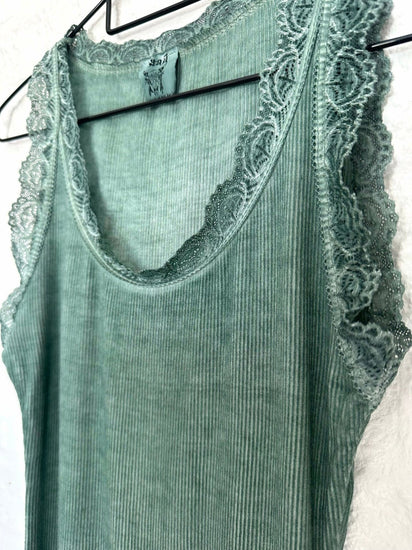 Top med blonde - Daily Dusty green - VIAMAJA.DK