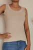 Top met kant – Francis Beige