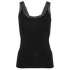 Top met kant Økotex black – Bamboe