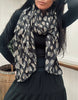 Sjaal Golden / Black