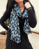Sjaal Golden / Blue