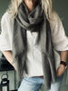 Sjaal Simple dark olive