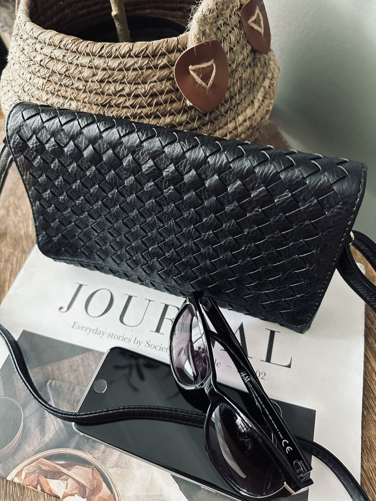 TREND Clutch – Black crossover - VIAMAJA.DK