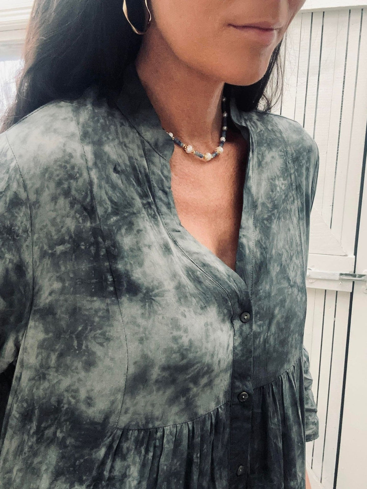 Tunika kjole – Stone - VIAMAJA.DK