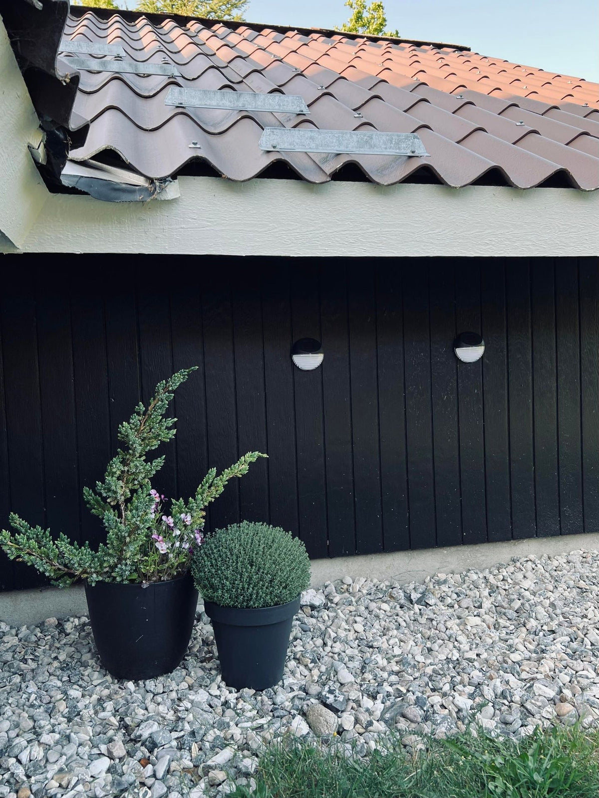 Væglampe med solceller – Sæt med 4 stk - VIAMAJA.DK