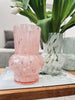 Vaas 26cm Mondgeblazen glas – Roze