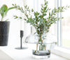 Vaas, Forms Low, Rookkleurig glas